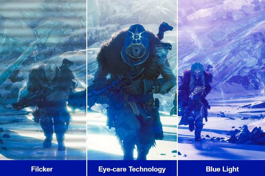 Eye-Care technologie ochrana oší